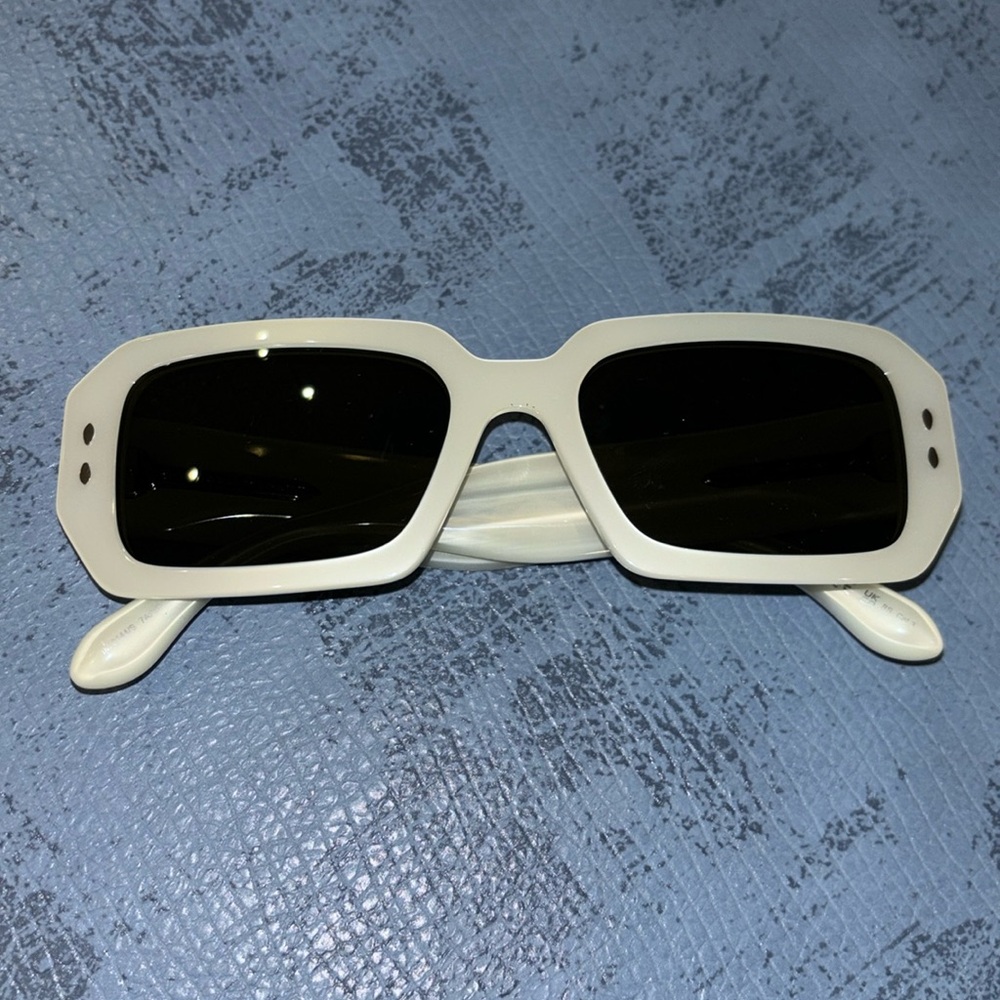 Isabel Marant pearly white sunglasses